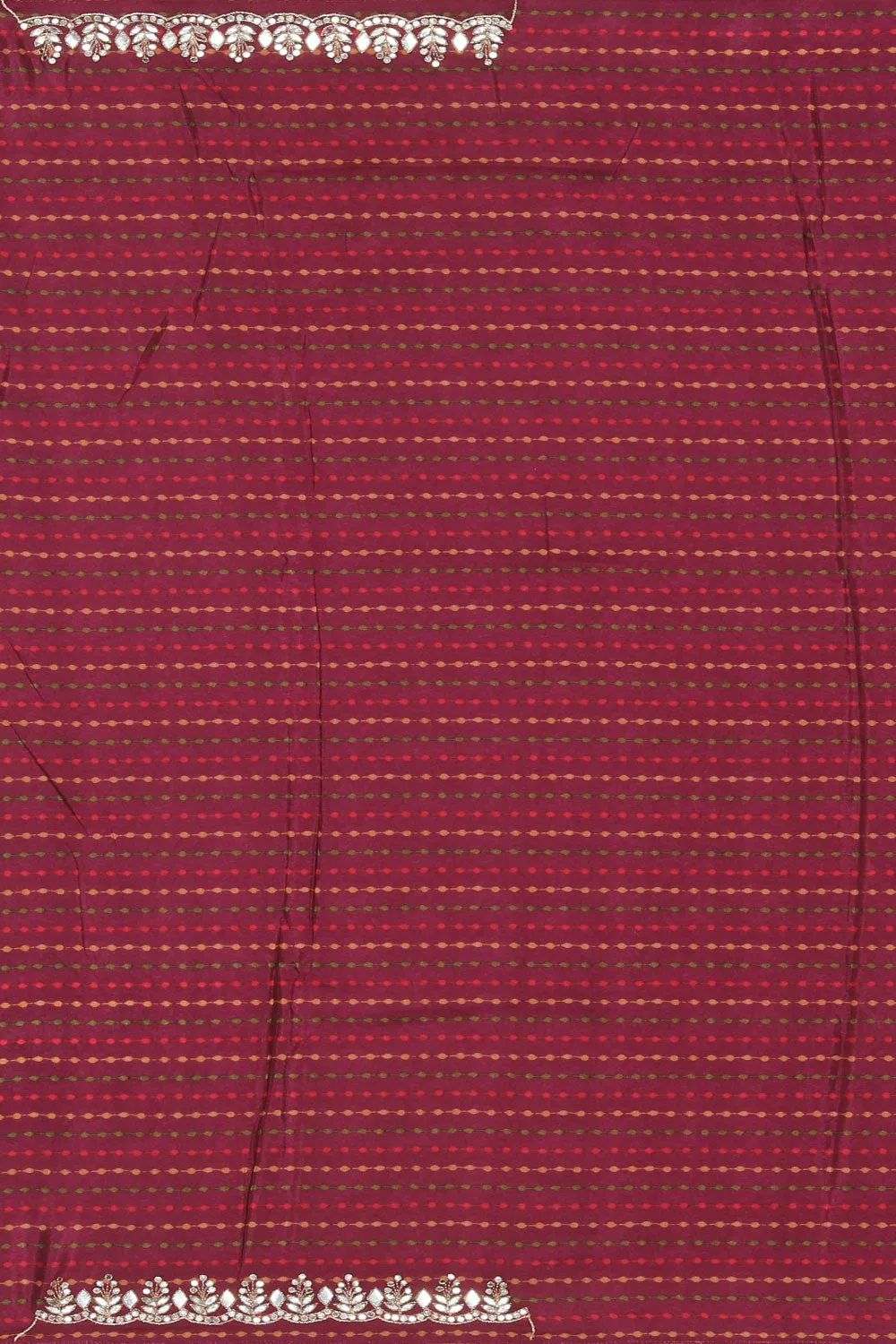 Simple Yet Elegant Plum Pink Saree