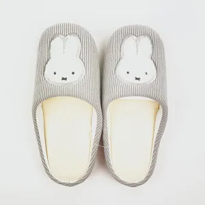 Slipper Miffy Grey