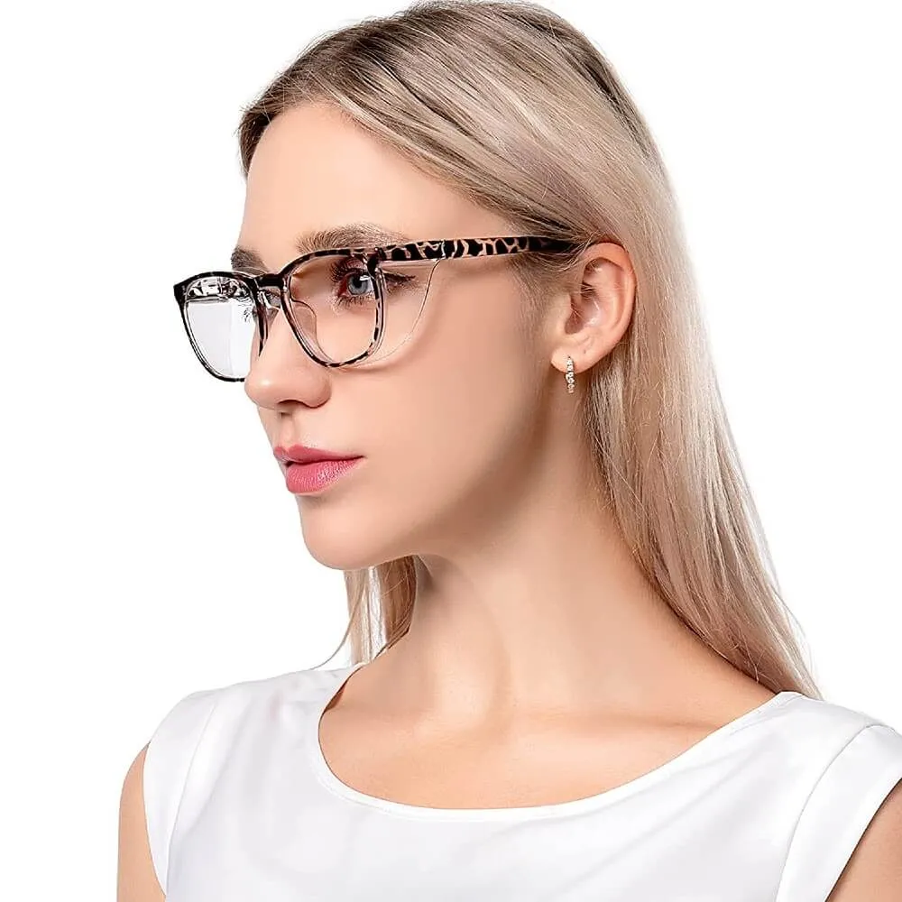 Stylish Safety Goggles Anti-Fog Blue Light Blocking Anti-Dust UV Protection Glasses
