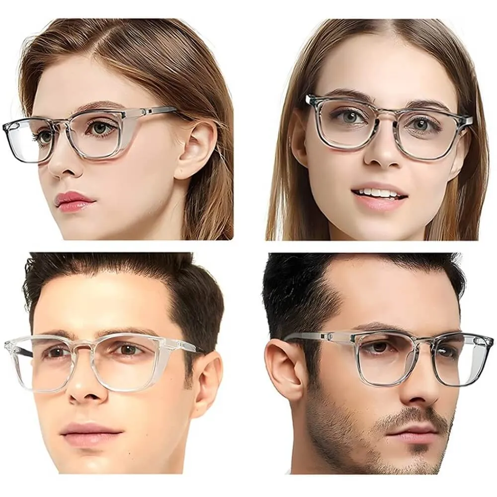 Stylish Safety Goggles Anti-Fog Blue Light Blocking Anti-Dust UV Protection Glasses