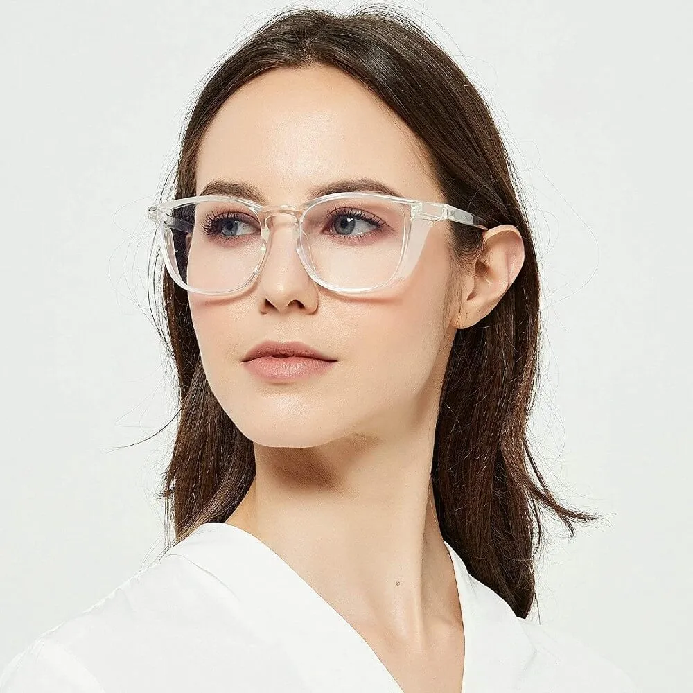 Stylish Safety Goggles Anti-Fog Blue Light Blocking Anti-Dust UV Protection Glasses