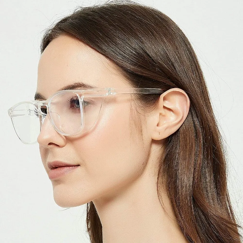 Stylish Safety Goggles Anti-Fog Blue Light Blocking Anti-Dust UV Protection Glasses