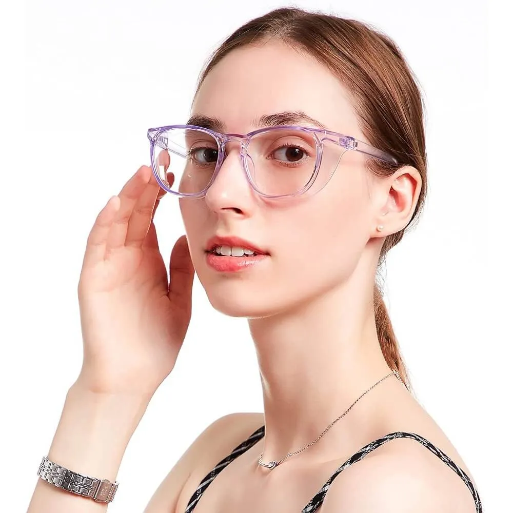 Stylish Safety Goggles Anti-Fog Blue Light Blocking Anti-Dust UV Protection Glasses
