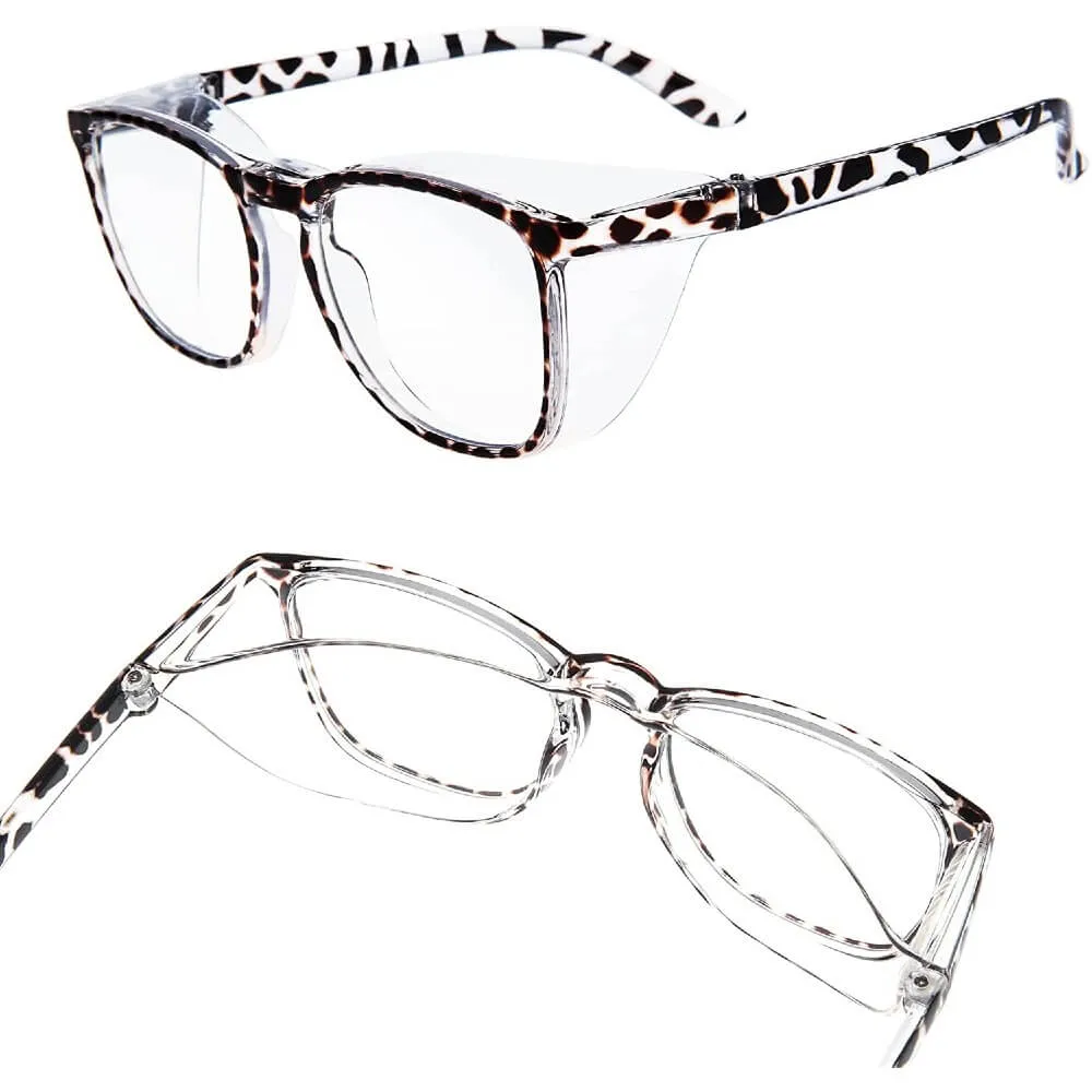 Stylish Safety Goggles Anti-Fog Blue Light Blocking Anti-Dust UV Protection Glasses