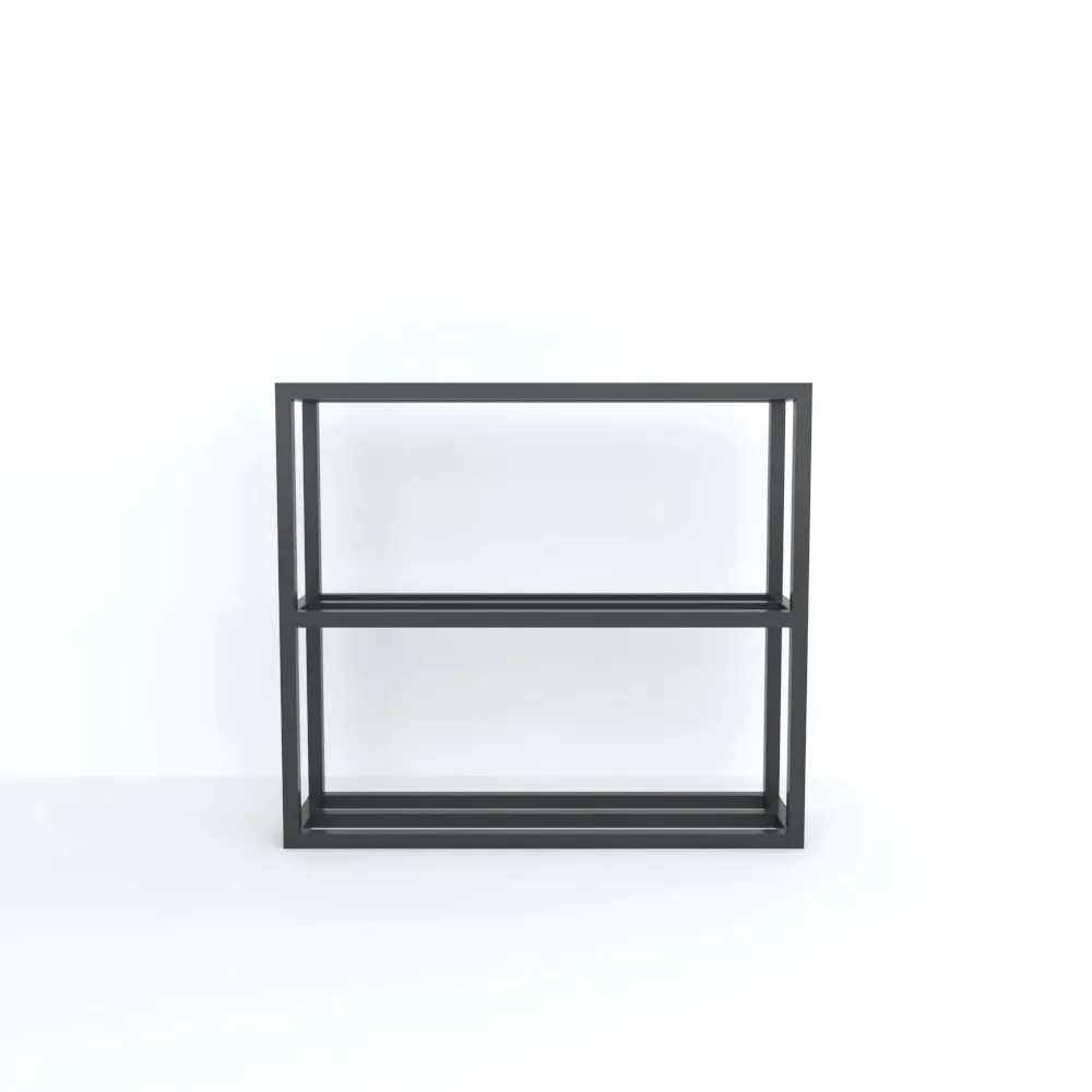Three Tier Slipper Rack with White Metal Frame for Entryway Storage