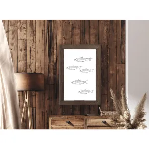 Trout Art Print | 11x17"