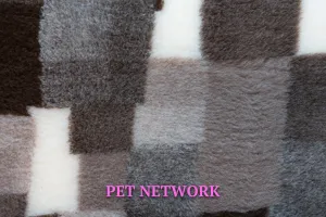Vet Bed - Rubber Backed - Cream, Mink and Chocolate Rectangles