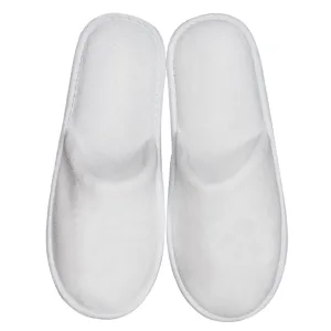 White Close Toed Slipper